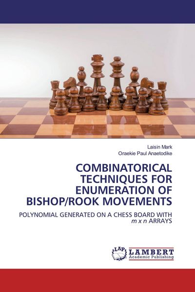 Produktbild: COMBINATORICAL TECHNIQUES FOR ENUMERATION OF BISHOP/ROOK MOVEMENTS