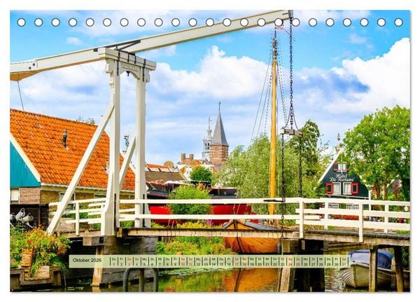 Produktbild: Das ist Nordholland! Querformat (Tischkalender 2026 DIN A5 quer), CALVENDO Monatskalender