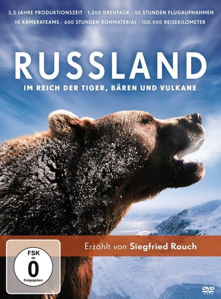 Produktbild: Russland - Im Reich der Tiger, B&auml;ren und Vulkane