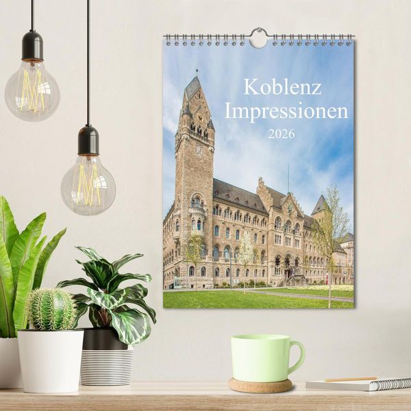Produktbild: Koblenz Impressionen (Wandkalender 2026 DIN A4 hoch), CALVENDO Monatskalender