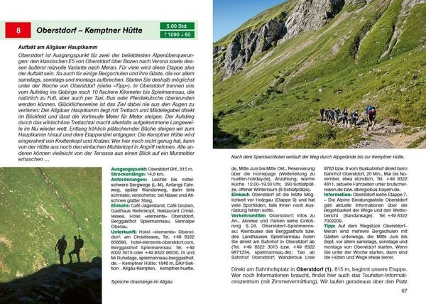 Produktbild: Alpen&uuml;berquerung Fernwanderweg E5, Rother Wanderf&uuml;hrer