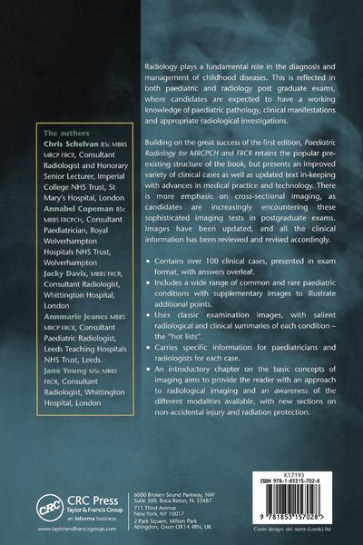 Produktbild: Paediatric Radiology for MRCPCH and FRCR, Second Edition