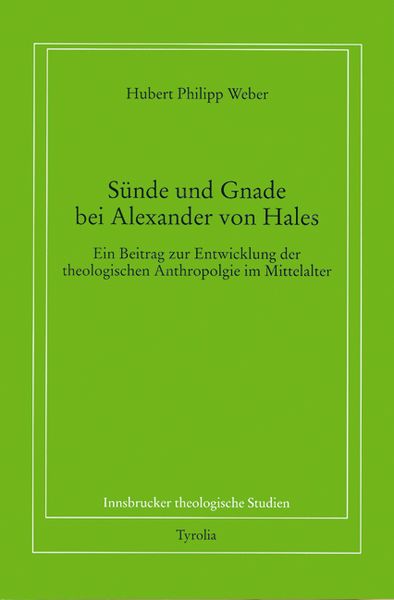 Produktbild: S&uuml;nde und Gnade bei Alexander von Hales