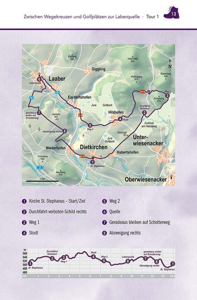 Produktbild: Wanderf&uuml;hrer Oberpf&auml;lzer Jura & Tal der Schwarzen Laber