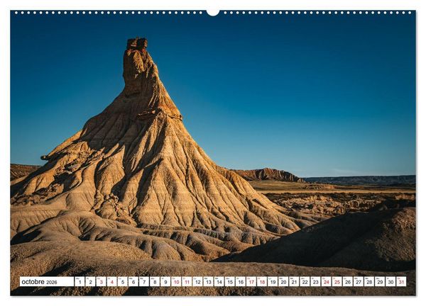 Produktbild: Sublimes paysages d'Espagne (Calendrier mural 2026 DIN A2 vertical), CALVENDO calendrier mensuel