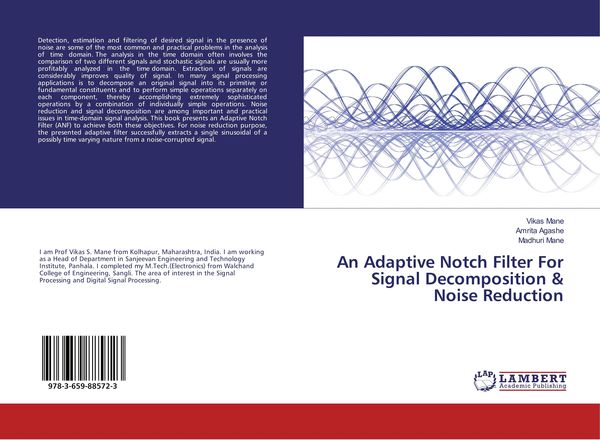 Produktbild: An Adaptive Notch Filter For Signal Decomposition & Noise Reduction