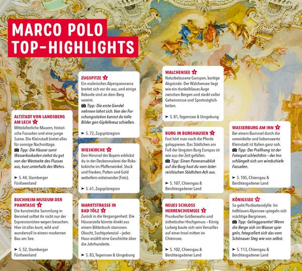 Produktbild: MARCO POLO Reiseführer Oberbayern