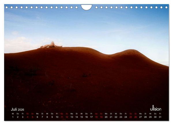 Produktbild: Poesie der Stille &ndash; Akt in der Natur (Wandkalender 2026 DIN A4 quer), CALVENDO Monatskalender
