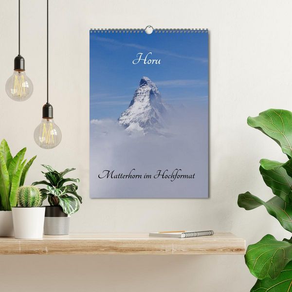 Produktbild: Horu Matterhorn im Hochformat (Wandkalender 2026 DIN A3 hoch), CALVENDO Monatskalender