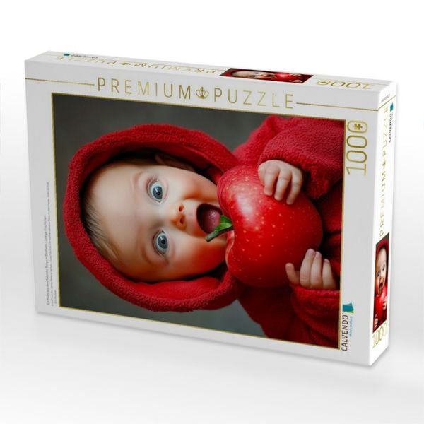 Produktbild: CALVENDO Puzzle Ein Motiv aus dem Kalender Babys in Bestform - Lustige Fr&uuml;chtchen | 1000 Teile Lege-Gr&ouml;&szlig;e 64x48cm Foto-Puzzle f&uuml;r gl&uuml;ckliche Stunden