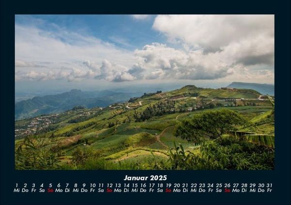 Produktbild: Bergige Welten 2025 Fotokalender DIN A4