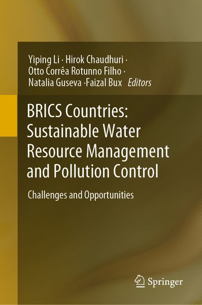 Produktbild: BRICS Countries: Sustainable Water Resource Management and Pollution Control