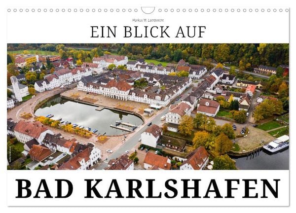 Produktbild: Ein Blick auf Bad Karlshafen (Wandkalender 2026 DIN A3 quer), CALVENDO Monatskalender