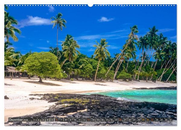 Produktbild: Samoa und Fidschi (Wandkalender 2026 DIN A2 quer), CALVENDO Monatskalender