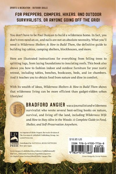 Produktbild: Wilderness Shelters and How to Build Them