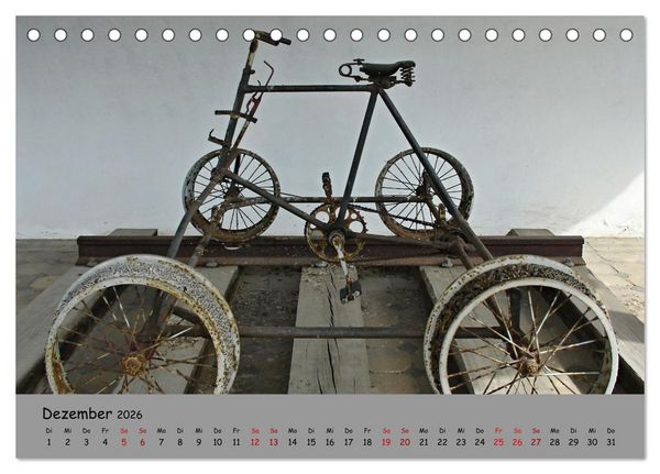 Produktbild: Liebe zum Fahrrad (Tischkalender 2026 DIN A5 quer), CALVENDO Monatskalender