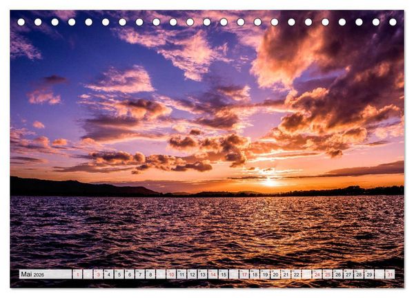 Produktbild: Auszeit Bodensee (Tischkalender 2026 DIN A5 quer), CALVENDO Monatskalender