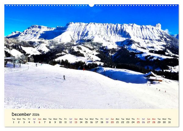Produktbild: Switzerland and its majestic Alps (Wall Calendar 2026 DIN A2 landscape), CALVENDO 12 Month Wall Calendar