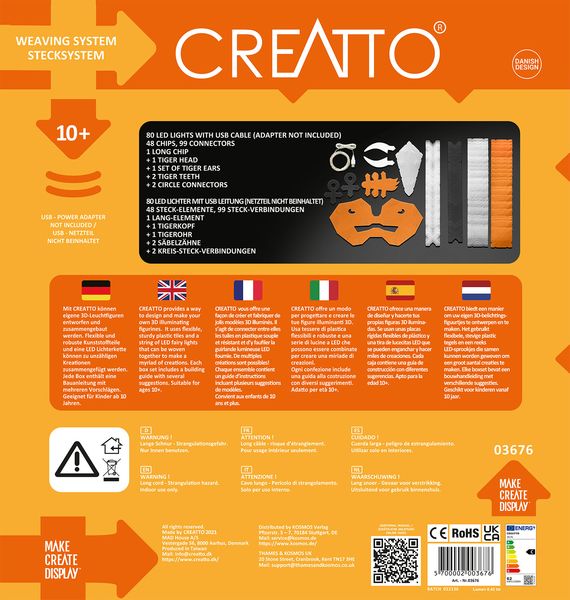 Produktbild: Creatto - S&auml;belzahntiger / Saber Tooth Tiger
