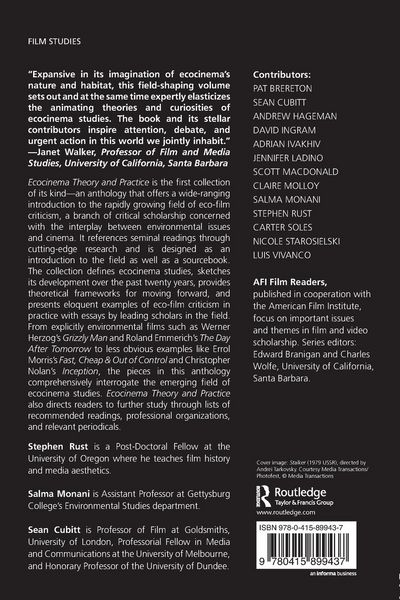 Produktbild: Ecocinema Theory and Practice