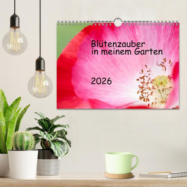 Produktbild: Bl&uuml;tenzauber in meinem Garten (Wandkalender 2026 DIN A4 quer), CALVENDO Monatskalender