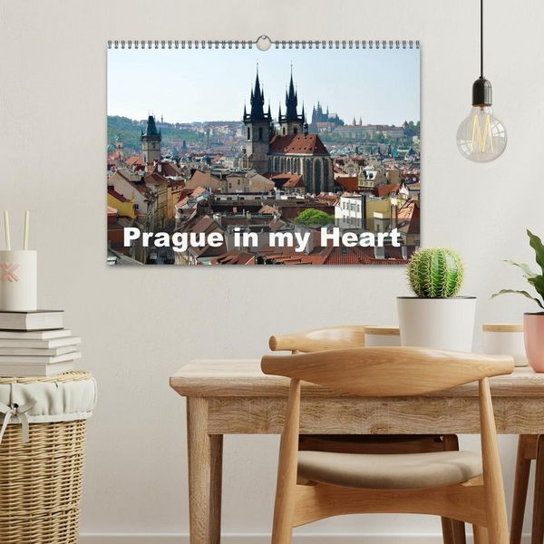 Produktbild: Prague in my heart (Wall Calendar 2026 DIN A3 landscape), CALVENDO 12 Month Wall Calendar