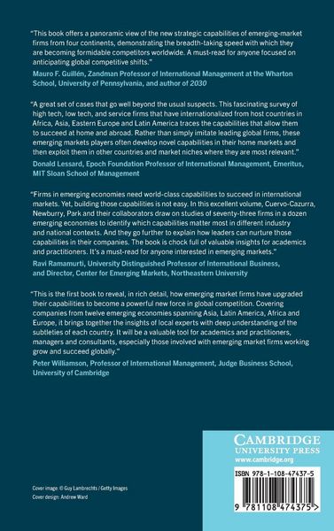 Produktbild: Building Strategic Capabilities in Emerging Markets