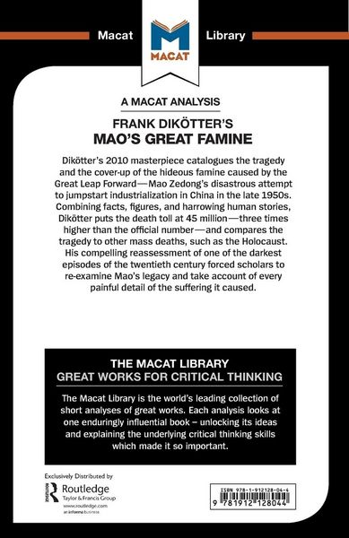 Produktbild: An Analysis of Frank Dikotter's Mao's Great Famine