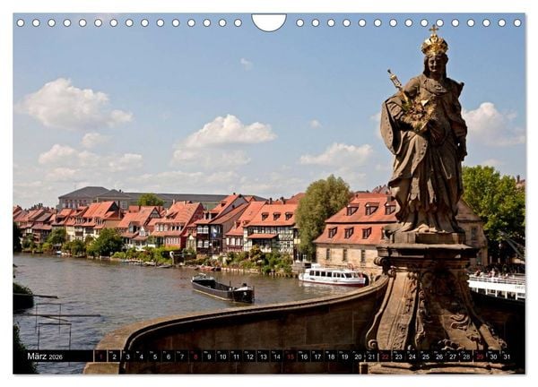 Produktbild: Die Altstadt von Bamberg (Wandkalender 2026 DIN A4 quer), CALVENDO Monatskalender