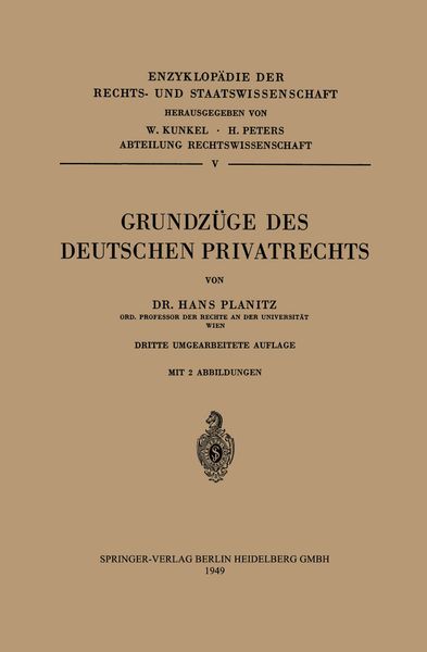 Produktbild: Grundz&uuml;ge des Deutschen Privatrechts