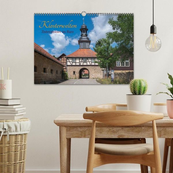Produktbild: Klosterwelten - Zisterzienser im Harz (Wandkalender 2027 DIN A3 quer), CALVENDO Monatskalender
