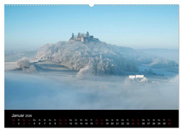 Produktbild: Der Hegau - Wanderparadies am westlichen Bodensee (hochwertiger Premium Wandkalender 2026 DIN A2 quer), Kunstdruck in Hochglanz