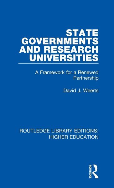 Produktbild: State Governments and Research Universities