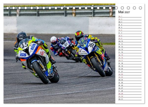 Produktbild: Faszination Superbikes (Tischkalender 2027 DIN A5 quer), CALVENDO Monatskalender