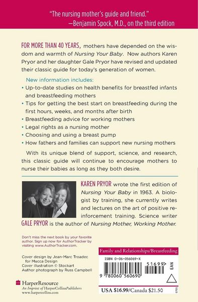Produktbild: Nursing Your Baby 4e (Revised)