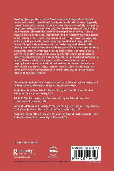 Produktbild: Creating Space for Ourselves as Minoritized and Marginalized Faculty