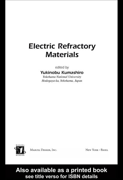 Produktbild: Electric Refractory Materials