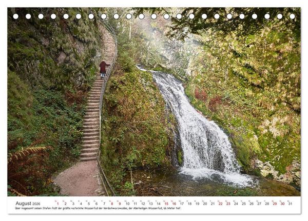 Produktbild: Sehenswertes Baden-W&uuml;rttemberg (Tischkalender 2026 DIN A5 quer), CALVENDO Monatskalender