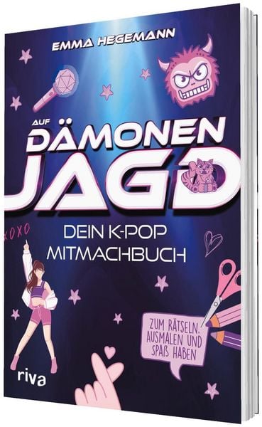 Produktbild: Auf D&auml;monenjagd &ndash; Dein K-Pop-Mitmachbuch