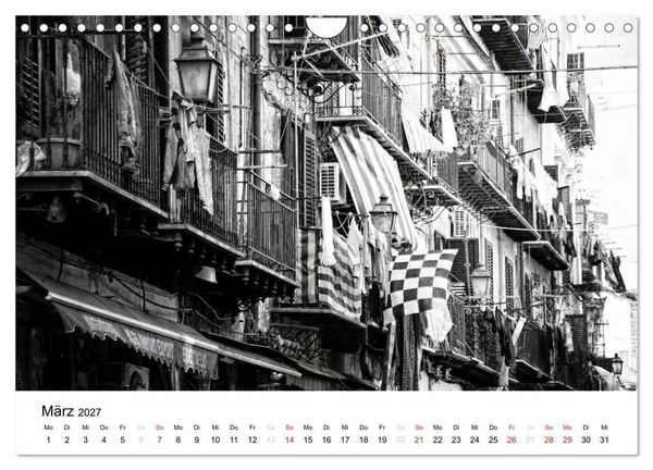 Produktbild: Silberstein portr&auml;tiert Palermo (Wandkalender 2027 DIN A4 quer), CALVENDO Monatskalender