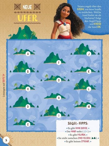 Produktbild: Disney Kreative Besch&auml;ftigung: Vaiana 2: Das Stickerbuch zum Film