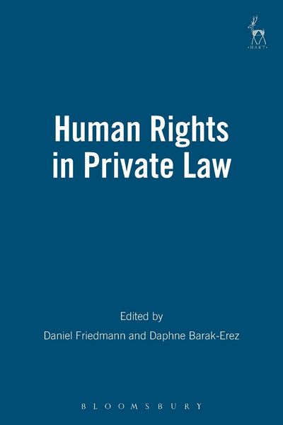 Produktbild: Human Rights in Private Law (Revised)