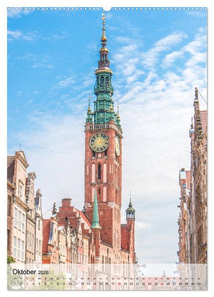 Produktbild: Danzig - Historische Altstadt (hochwertiger Premium Wandkalender 2026 DIN A2 hoch), Kunstdruck in Hochglanz