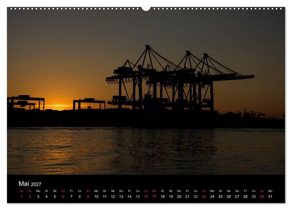 Produktbild: Mein Hamburg (Wandkalender 2027 DIN A2 quer), CALVENDO Monatskalender
