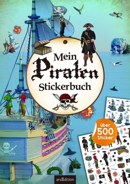 Produktbild: Mein Piraten-Stickerbuch