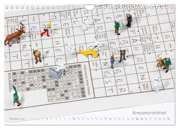 Produktbild: B&uuml;stenhalter ... und andere Mini-Welten (Wandkalender 2026 DIN A4 quer), CALVENDO Monatskalender