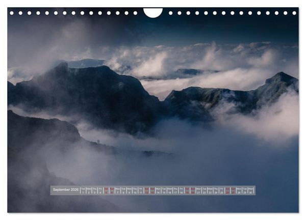 Produktbild: Picturesque Mountain Worlds (Wall Calendar 2026 DIN A4 landscape), CALVENDO 12 Month Wall Calendar