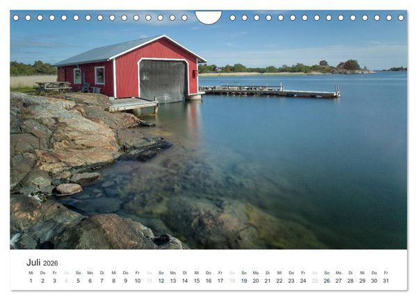 Produktbild: &Aring;land Inseln: Sch&auml;rengarten der Ostsee (Wandkalender 2026 DIN A4 quer), CALVENDO Monatskalender