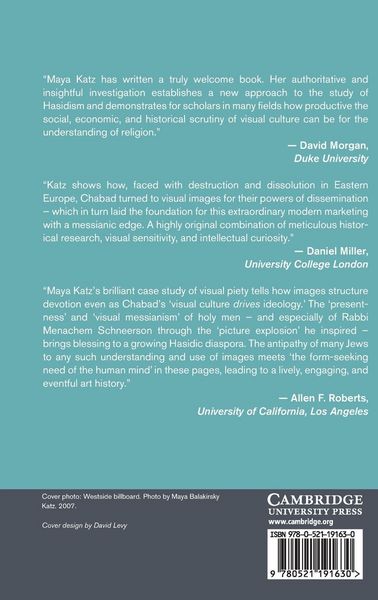 Produktbild: The Visual Culture of Chabad
