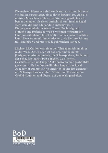 Produktbild: Das Buch der Stimme